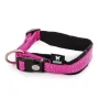 MARTIN SELLIER Collier Neo+ rose pour chien 1,5x30/35 cm