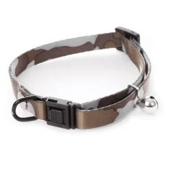MARTIN SELLIER Collier pour chat Camouflage gris