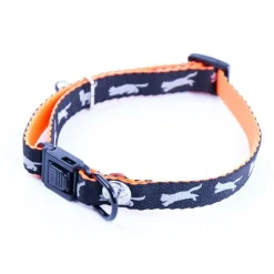 MARTIN SELLIER Collier pour chat Cat Bi-color noir