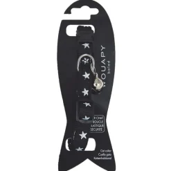 WOUAPY Collier pour chat en nylon coloris noir Star - Taille unique