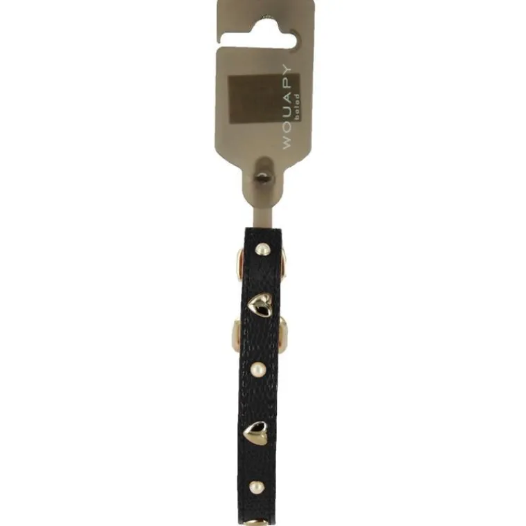 WOUAPY Collier pour chat original noir
