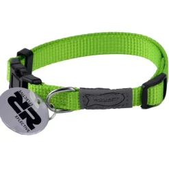 WOUAPY Collier pour chat vert en nylon Basic Line – Taille unique