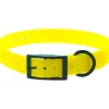 CANIHUNT Collier pour chien en polyuréthane coloris jaune boucle double Xtreme - 2,5 x 0,25 x 65 cm