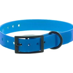 CANIHUNT Collier pour chien en polyuréthane coloris bleu boucle double Xtreme - 1,9 x 0,25 x 45 cm
