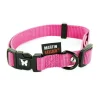 MARTIN SELLIER Collier réglable en nylon rose pour chien - 2,5x45/65 cm