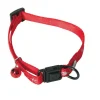 MARTIN SELLIER Collier réglable pour chat rouge à grelot Ocean - 10/20-30 cm