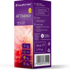 BLUE CORAL Complément alimentaire énergisant pour poissons en aquarium AQUAFOREST Energy - 50ml
