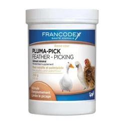 FRANCODEX Complément alimentaire Pluma-pick pour volaille en pot de 250 g