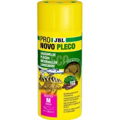 JBL Comprimés alimentaires pour Locaridés herbivores et algivores Pronovo Pleco Wafer M - 250 ml