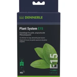 BLUE CORAL Comprimés fertilisants pour plantes à action immédiate DENNERLE Plant System E15 - 40 pcs