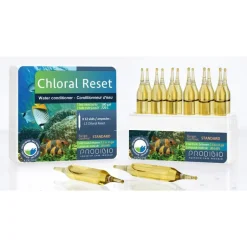 PRODIBIO Conditionneur d'eau chloral reset bleu en ampoule x 12