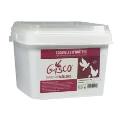 GASCO Coquille d’huitre aromatisé en seau blanc de 4,5 kg