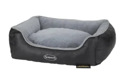 SCRUFFS Corbeille à mémoire de forme pour chien et chat Château – Taille S