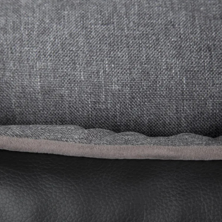 SCRUFFS Corbeille à mémoire de forme pour chien gris Hilton – Taille S