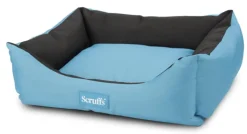 SCRUFFS Corbeille imperméable pour chien coloris bleu Expédition – Taille XL