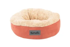 SCRUFFS Corbeille pour chat coloris terracotta Cosy – Ø 45 cm