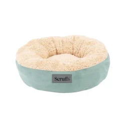 SCRUFFS Corbeille pour chat coloris vert Cosy – Ø 45 cm