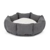 SCRUFFS Corbeille pour chat en tissu gris anthracite Eco Eden - 45 cm