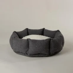 SCRUFFS Corbeille pour chat en tissu gris anthracite Eco Eden - 45 cm