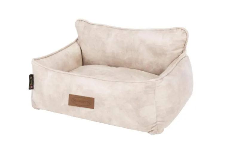 SCRUFFS Corbeille pour chien beige Kensington – Taille M