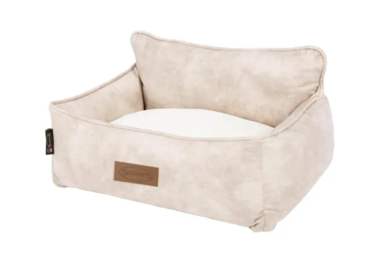 SCRUFFS Corbeille pour chien beige Kensington – Taille M