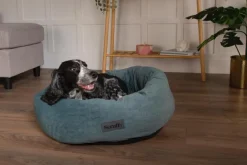 SCRUFFS Corbeille pour chien coloris vert Oslo Donut – Taille L