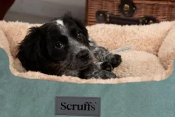 SCRUFFS Corbeille pour chien et chat coloris vert Cosy – Taille M