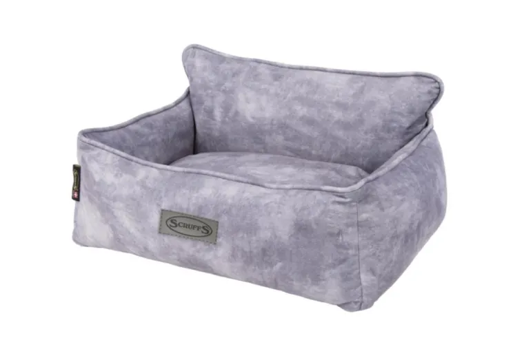 SCRUFFS Corbeille pour chien gris Kensington – Taille M