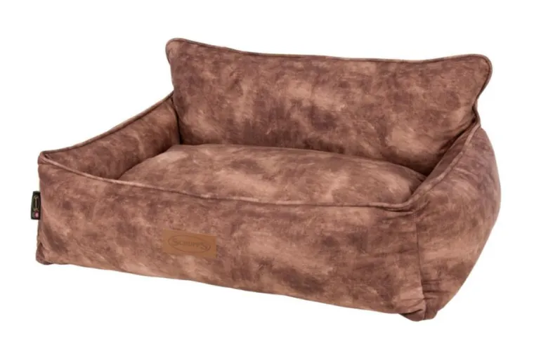 SCRUFFS Corbeille pour chien marron Kensington – Taille XL