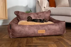 SCRUFFS Corbeille pour chien marron Kensington – Taille M