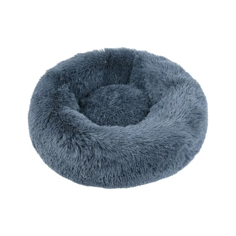 BRANDY Corbeille ronde moelleuse pour chien et chat coloris gris Wouapy - Ø 50 cm