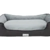 SCRUFFS Couchage orthopédique pour chien coloris gris Harvard - Taille XXL 110 x 82 x 22 cm