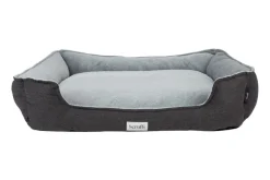 SCRUFFS Couchage orthopédique pour chien coloris gris Harvard - Taille XXL 110 x 82 x 22 cm