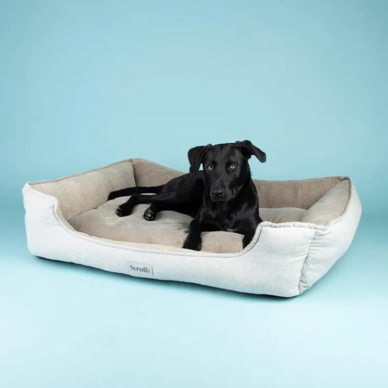 SCRUFFS Couchage orthopédique pour chien coloris marron Harvard - Taille XXL 110 x 82 x 22 cm