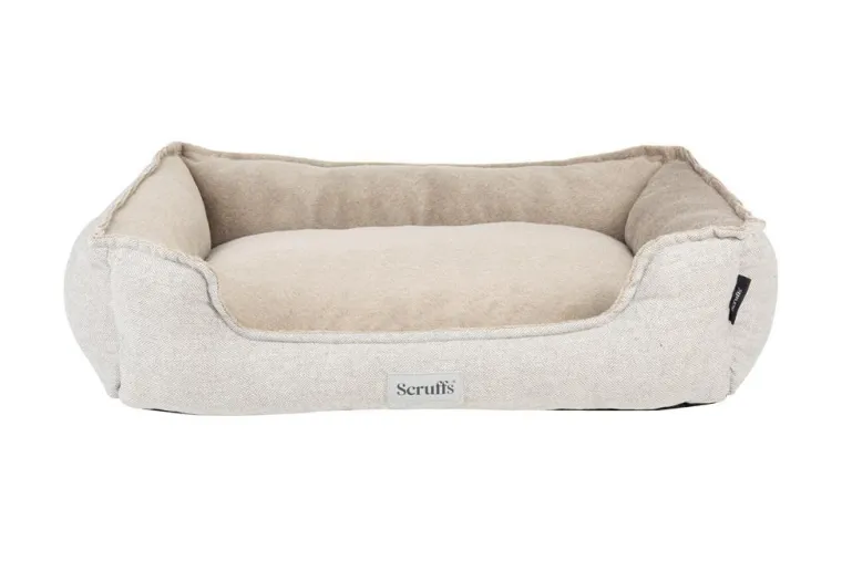 SCRUFFS Couchage orthopédique pour chien coloris marron Harvard - Taille XL 90 x 70 x 20 cm
