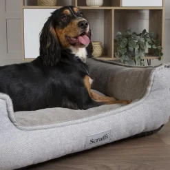 SCRUFFS Couchage orthopédique pour chien coloris marron Harvard - Taille XL 90 x 70 x 20 cm
