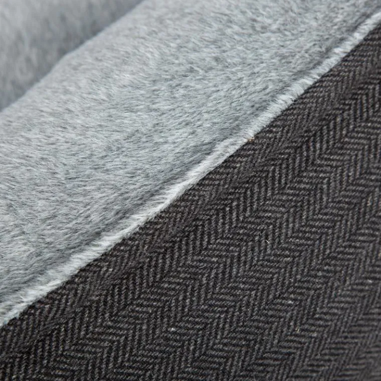 SCRUFFS Couchage orthopédique pour chien coloris gris Harvard - Taille XL 90 x 70 x 20 cm
