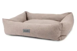 SCRUFFS Couchage pour chien coloris gris corbeille Ellen - Taille XL 90 x 70 x 18 cm