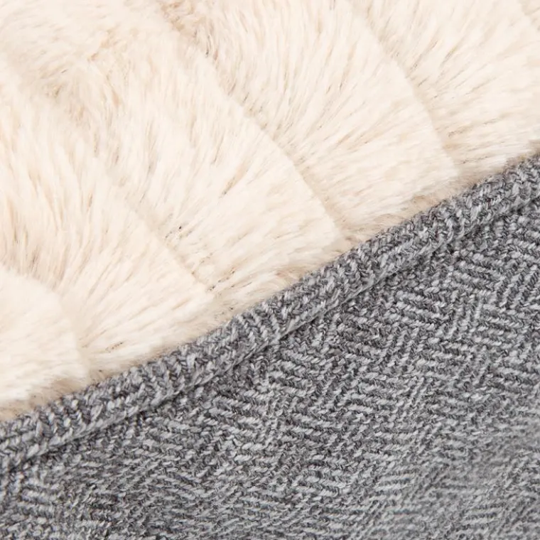 SCRUFFS Couchage pour chien coloris gris coussin Ellen - Taille L 100 x 70 x 10 cm