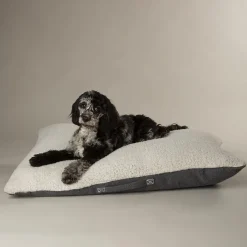 SCRUFFS Couchage pour chien coloris gris coussin Eco Eden - Taille M 80 x 60 cm