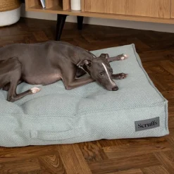 SCRUFFS Couchage pour chien coloris vert coussin Seattle - Taille M 80 x 60 x 14 cm