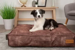 SCRUFFS Coussin pour chien marron Kensington – Taille L