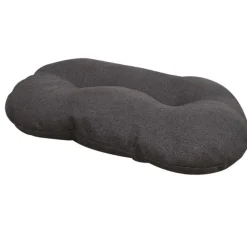 CROCI Coussin pour chien ovale hydrofuge coloris gris - 69 x 45 cm