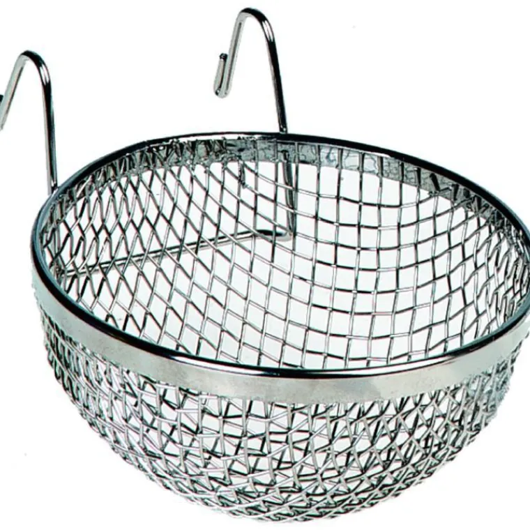 FLAMINGO Couvoir métallique pour oiseaux exotiques coloris gris – 12 cm
