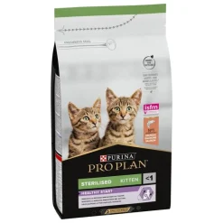PRO PLAN Croquette pour chat adulte stérilisé au saumon - 1,5 kg