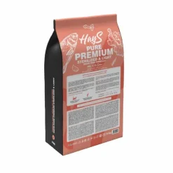 HAYS Croquette pour chat adulte stérilisé au saumon light Pure Premium - 6 kg