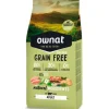 OWNAT Croquette pour chat adulte Grain Free Prime au poulet et dinde - 1 kg