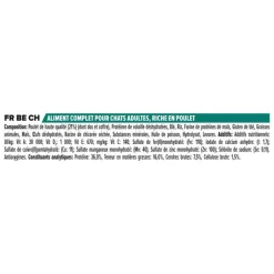PRO PLAN Croquette pour chat adulte au poulet et riz - 3 kg