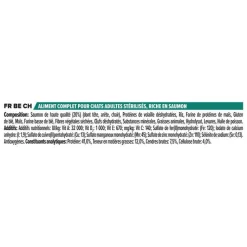 PRO PLAN Croquette pour chat adulte stérilisé au saumon - 1,5kg