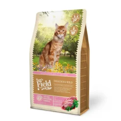 SAM'S FIELD Croquette pour chat adulte difficile au canard et au poulet Delicious Wild - 2,5 kg